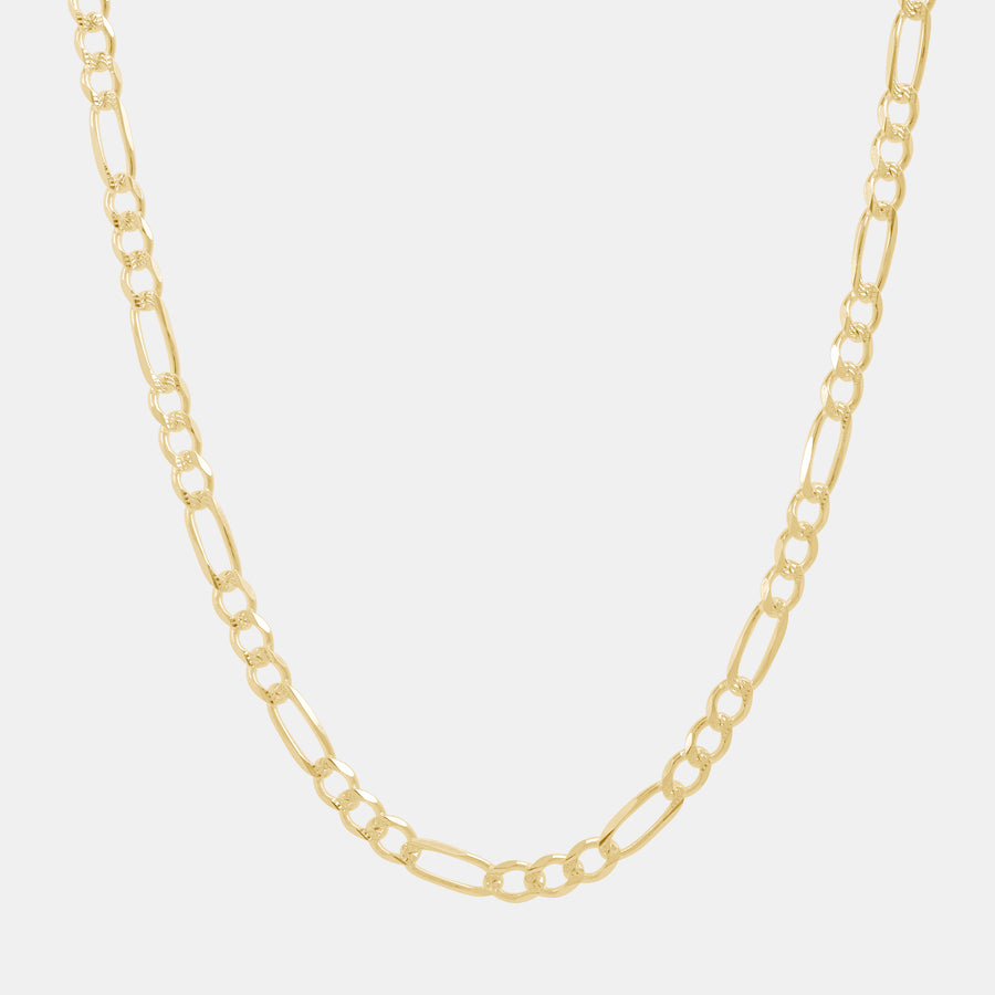 Figaro Chain (Solid Gold) 5mm