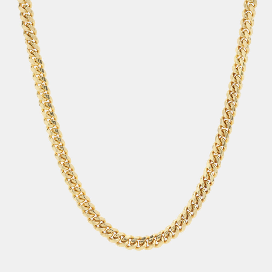 Cuban Link Chain (Solid Gold) 6mm