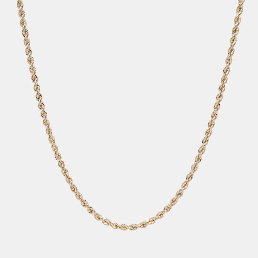 Torzal Chain (Solid Gold) 2mm