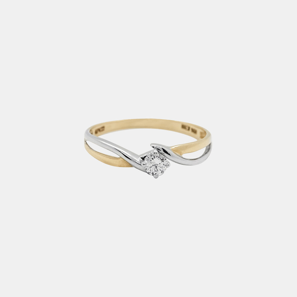 Euro Fit Ring with 14K Stone (4mm)XXXIII
