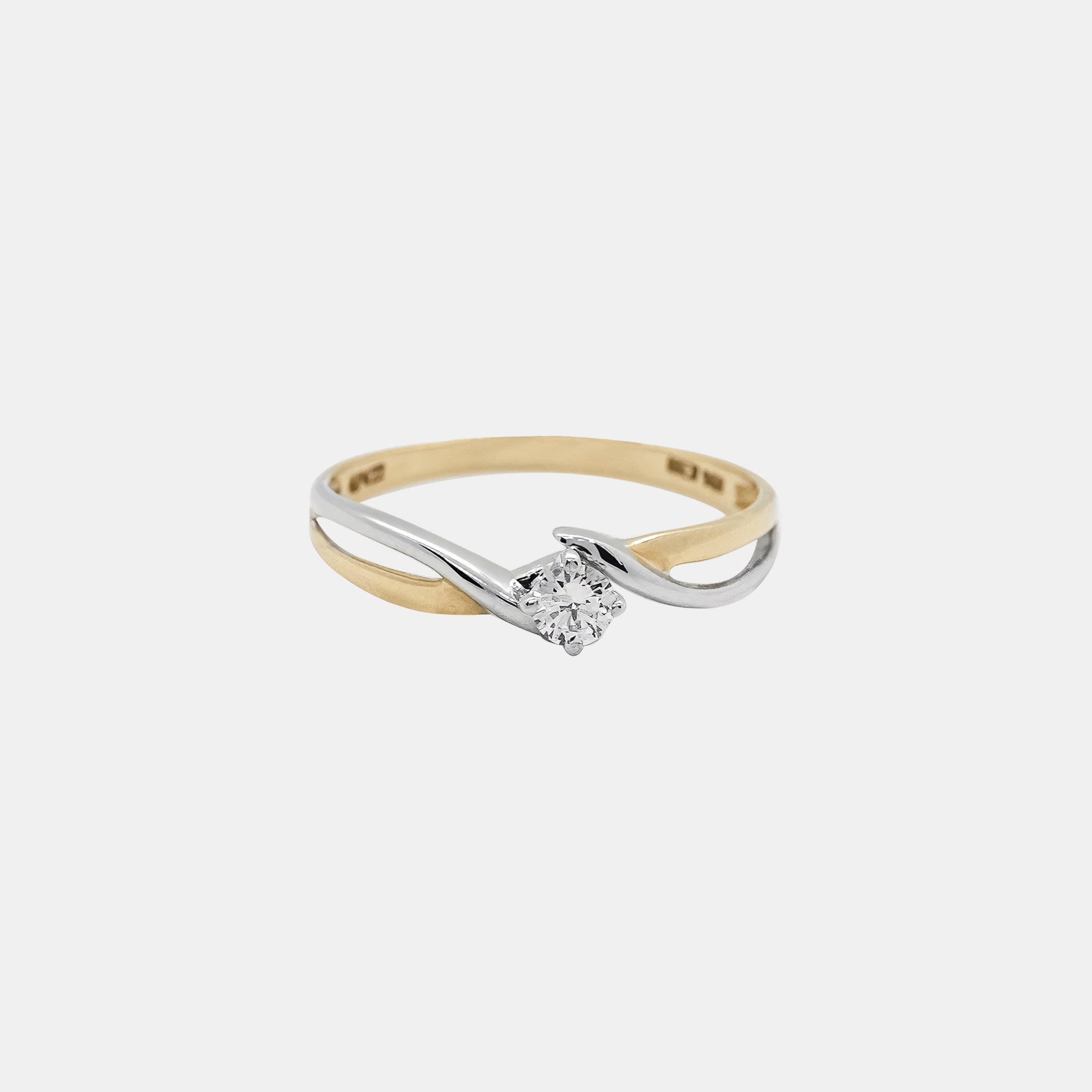 Euro Fit Ring with 14K Stone (4mm)XXXIII
