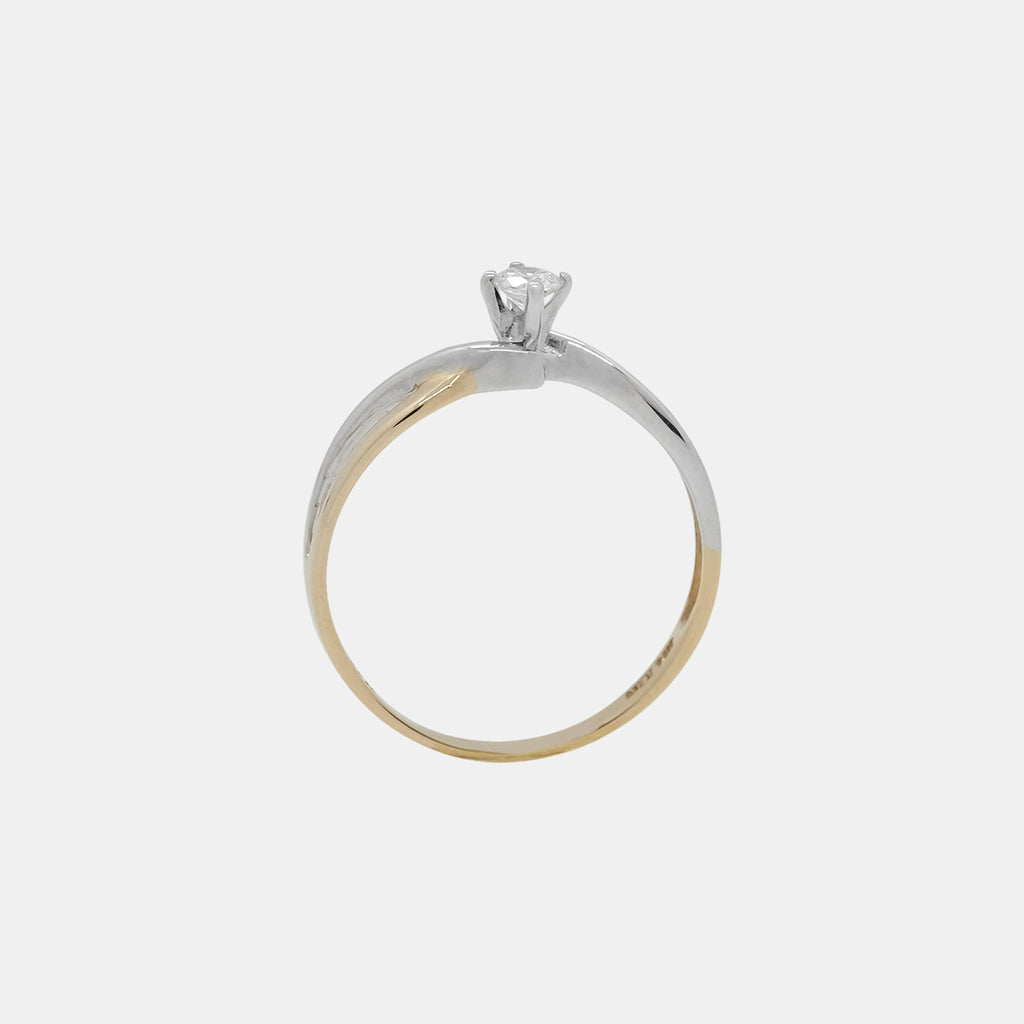 Euro Fit Ring with 14K Stone (4mm)XXXIII