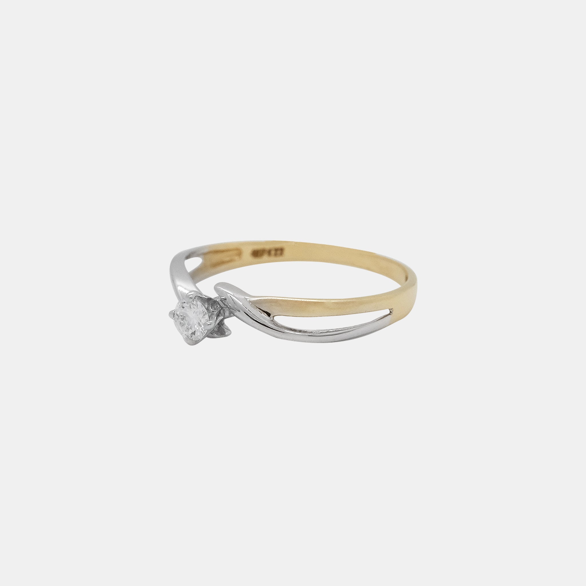 Euro Fit Ring with 14K Stone (4mm)XXXIII