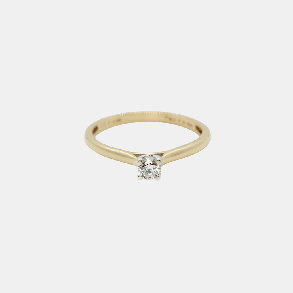Euro Fit Ring with 14K Stone (4mm)XXXIII