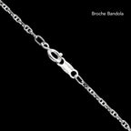 Anchor 2mm (Silver) Bracelet