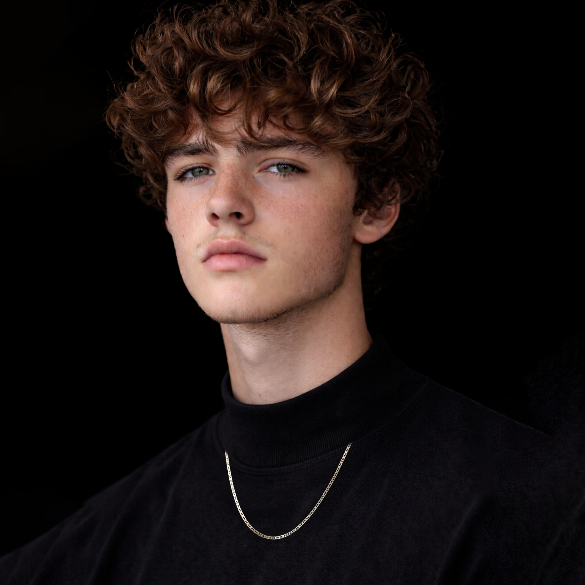 Hammered Anchor 3mm (Solid Gold) Chain