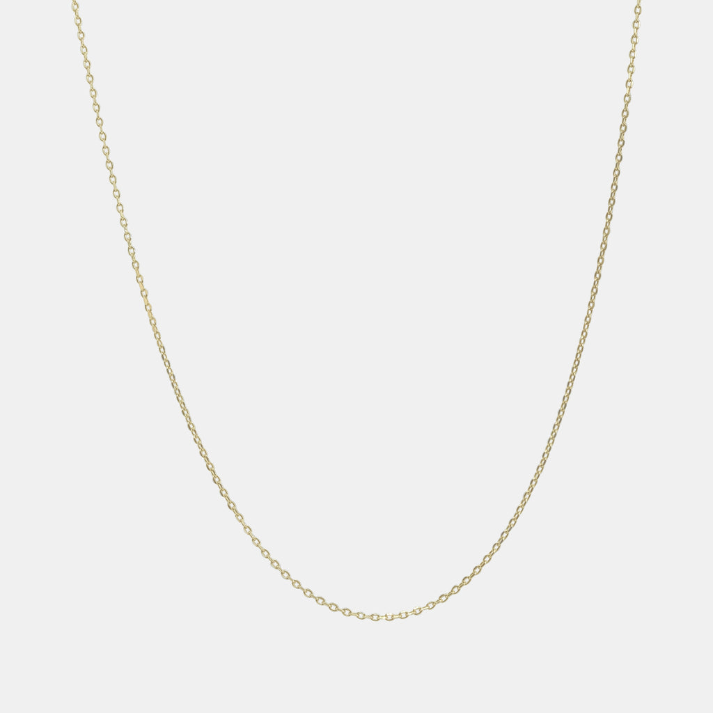 Figaro 3X1 2.5mm (Solid Gold) Chain