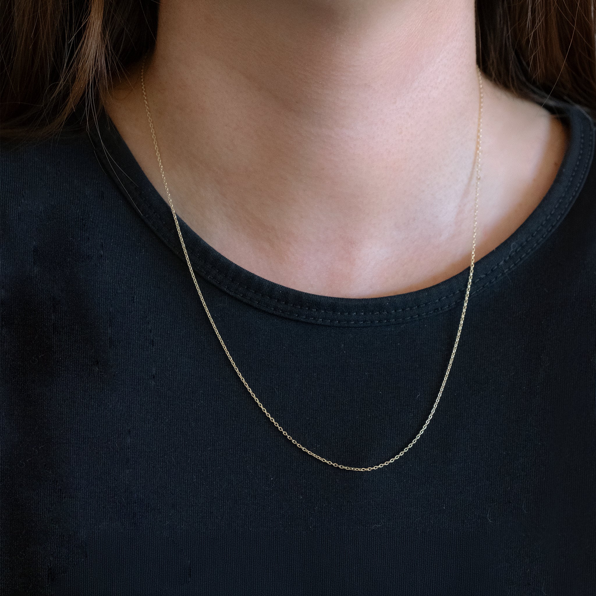 Figaro 3X1 2.5mm (Solid Gold) Chain
