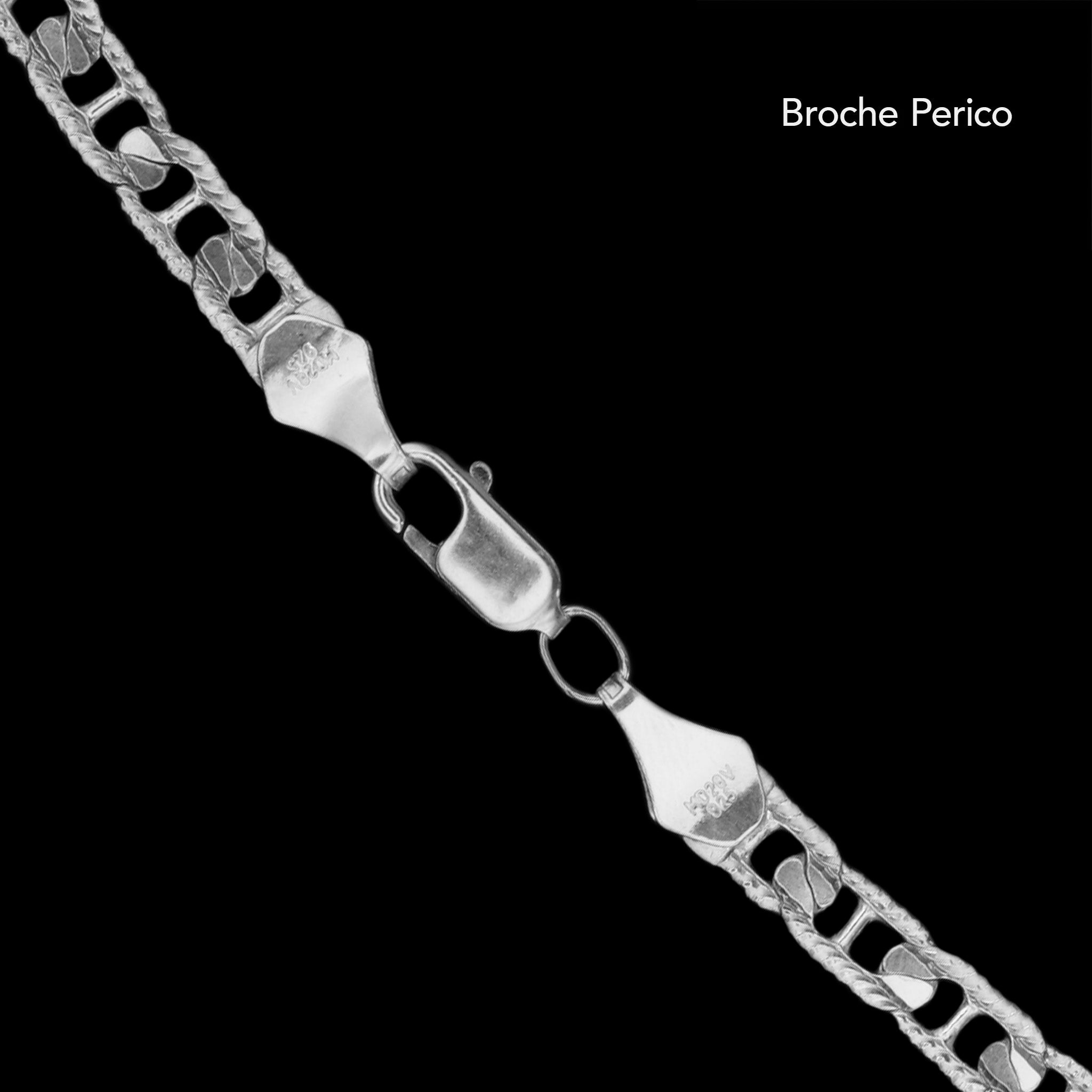 Danish Hammered Anchor 5mm (Silver) Bracelet