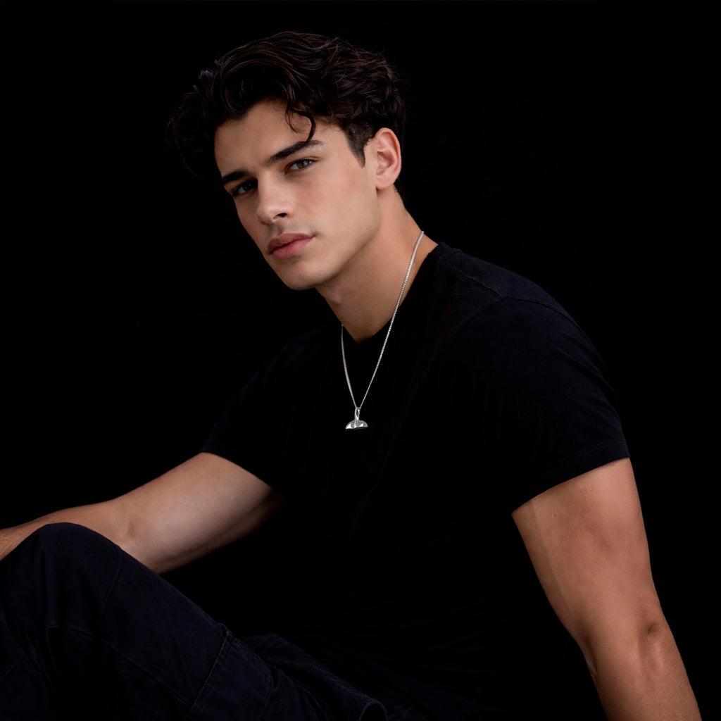 Tulum 2mm (Rhodium) Necklace