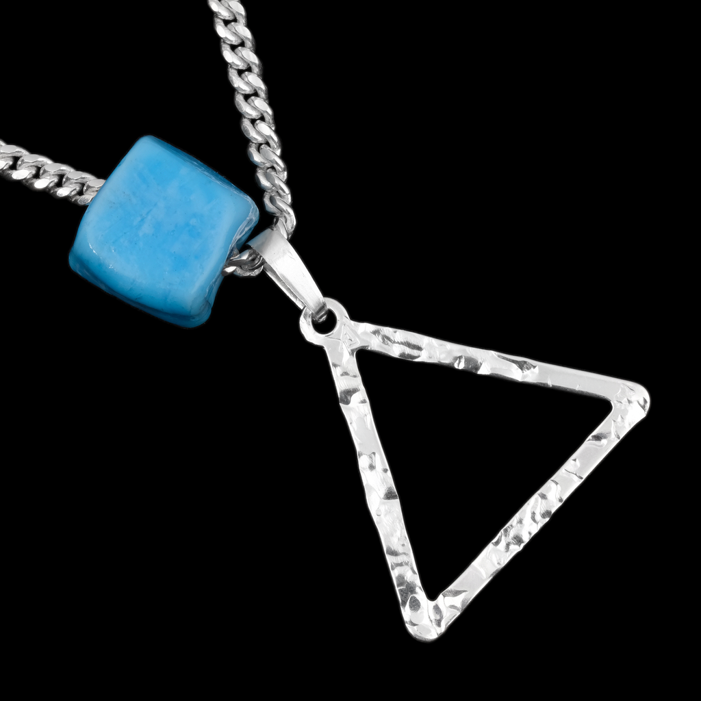 Beveled 3mm (Silver) Necklace