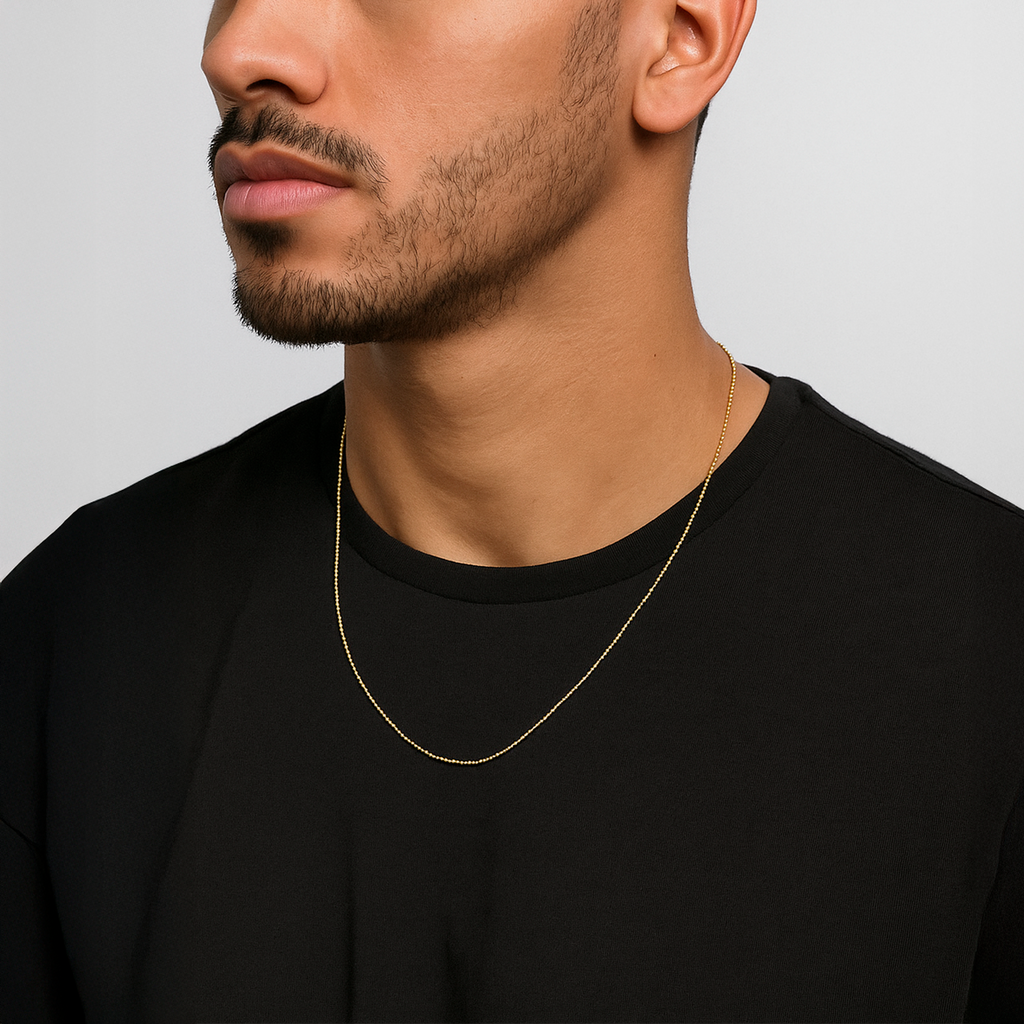 10K (Solid Gold) Ball Chain