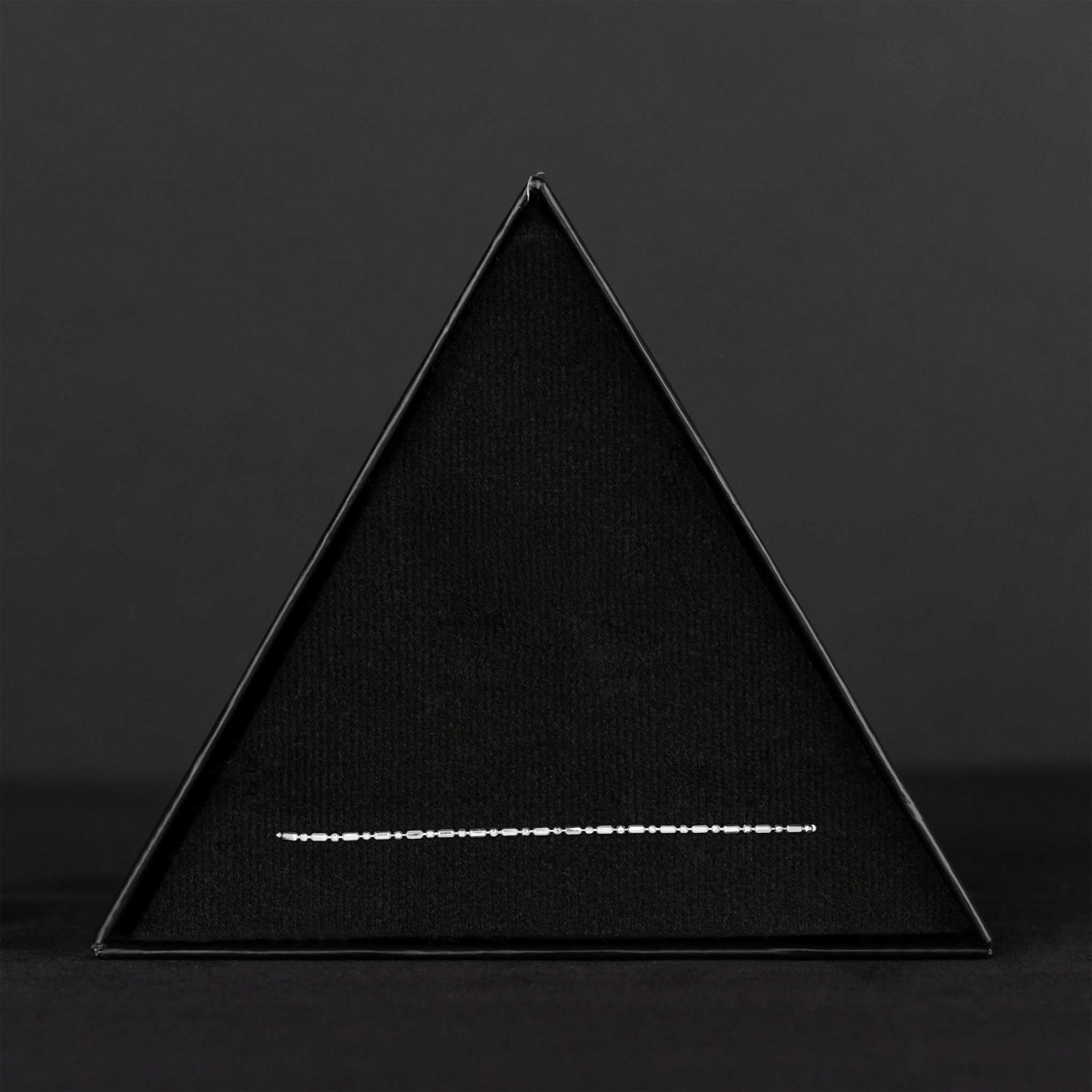 1x1 Diamond Beads (Silver) Bracelet