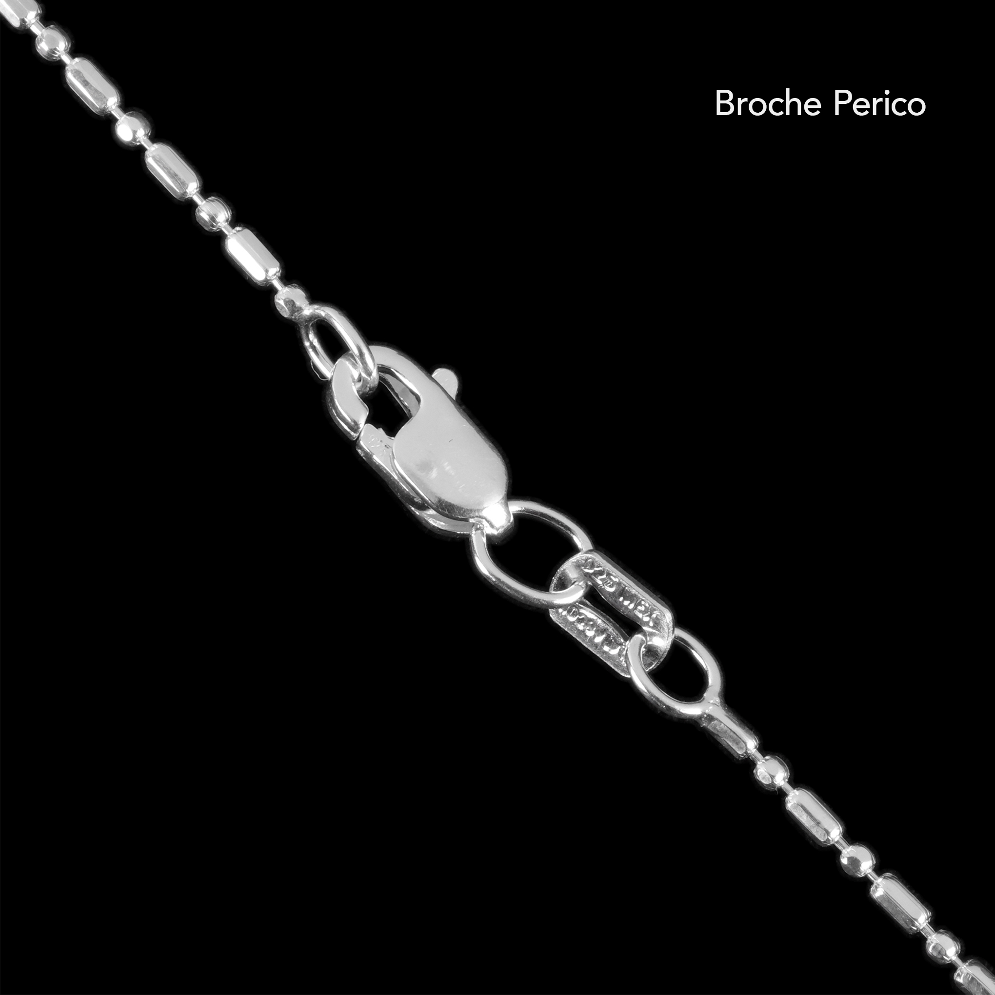 1x1 Diamond Beads (Silver) Bracelet