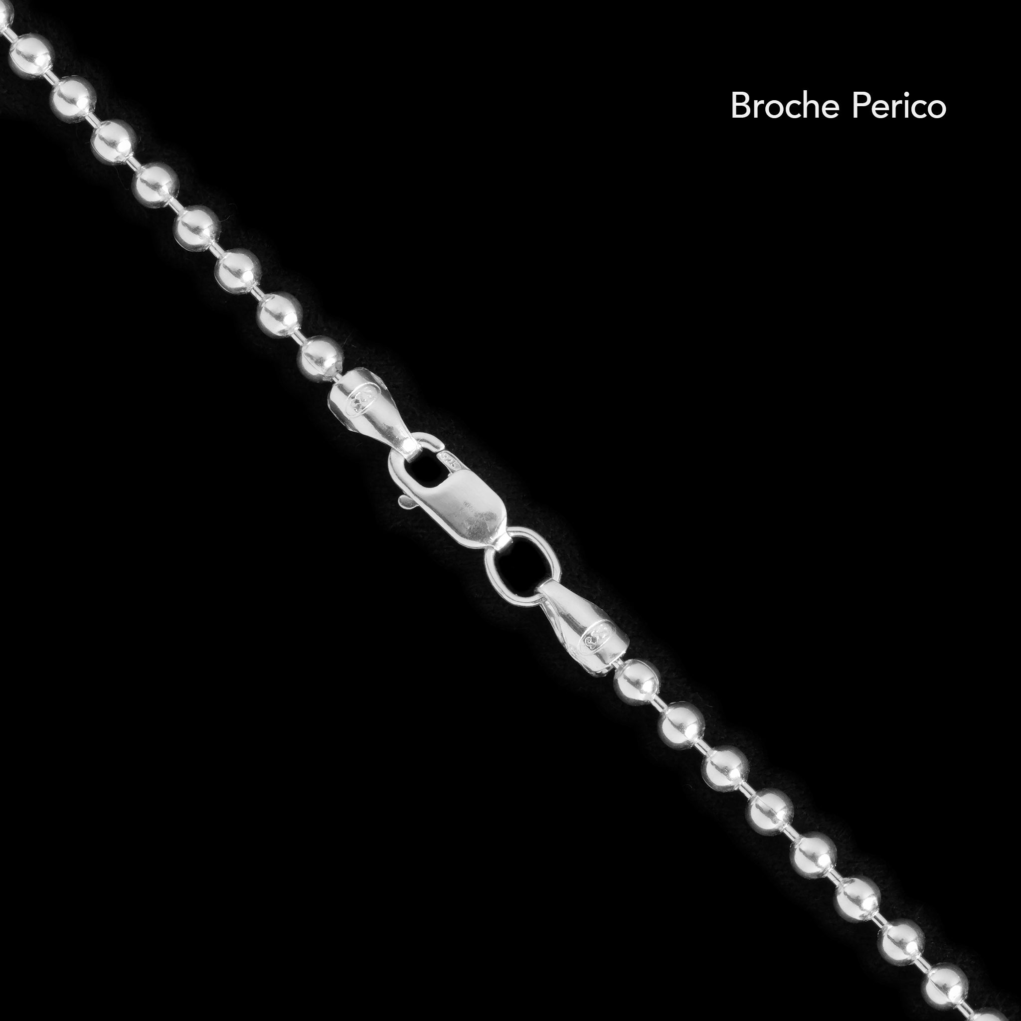 2.5mm Beads (Silver) Chain