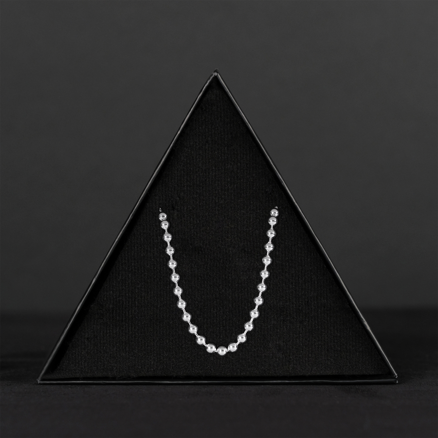 3mm Balls (Silver) Chain