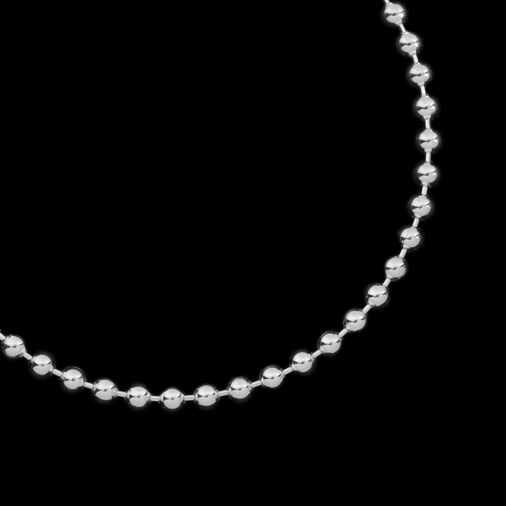 3mm Balls (Silver) Chain