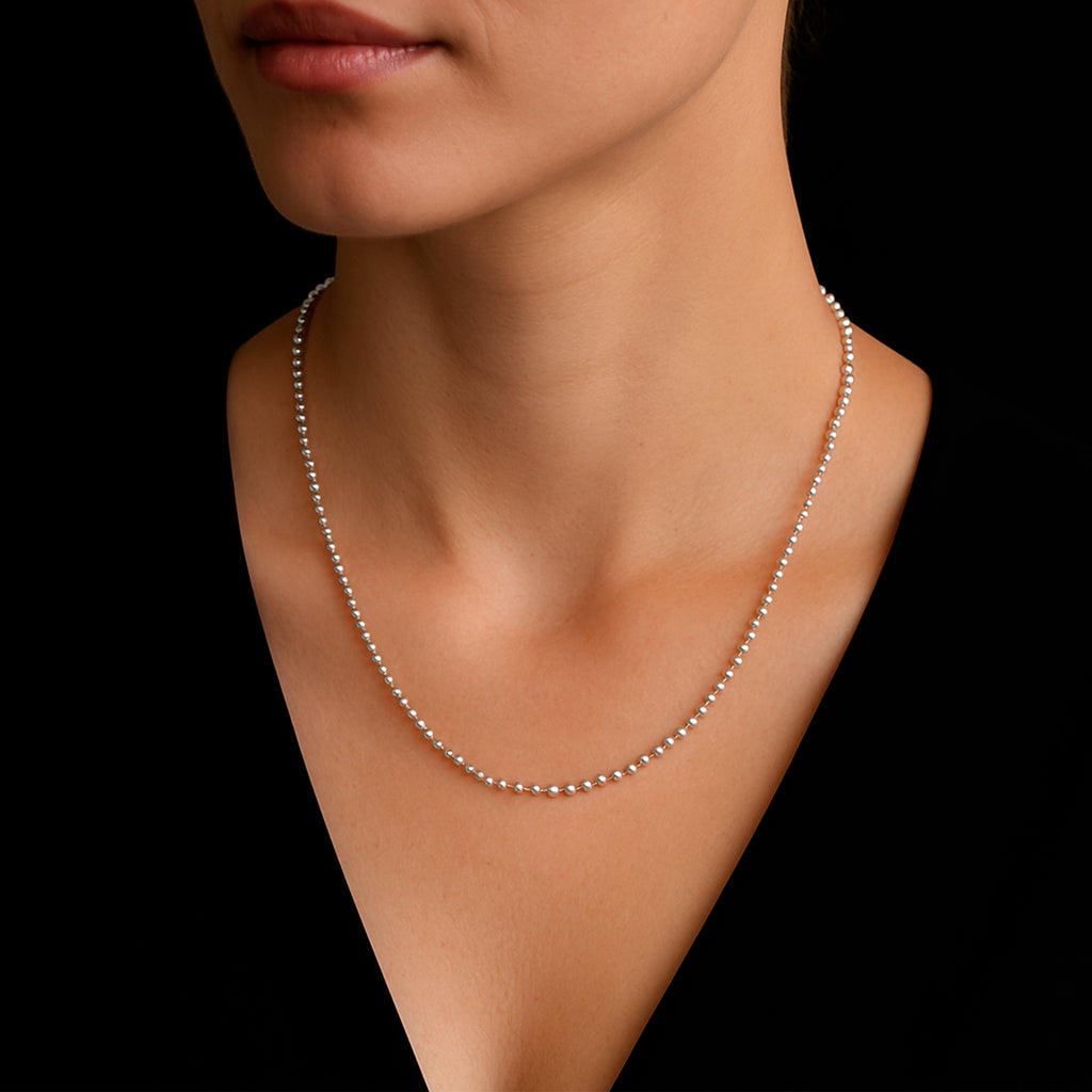 3mm Balls (Silver) Chain
