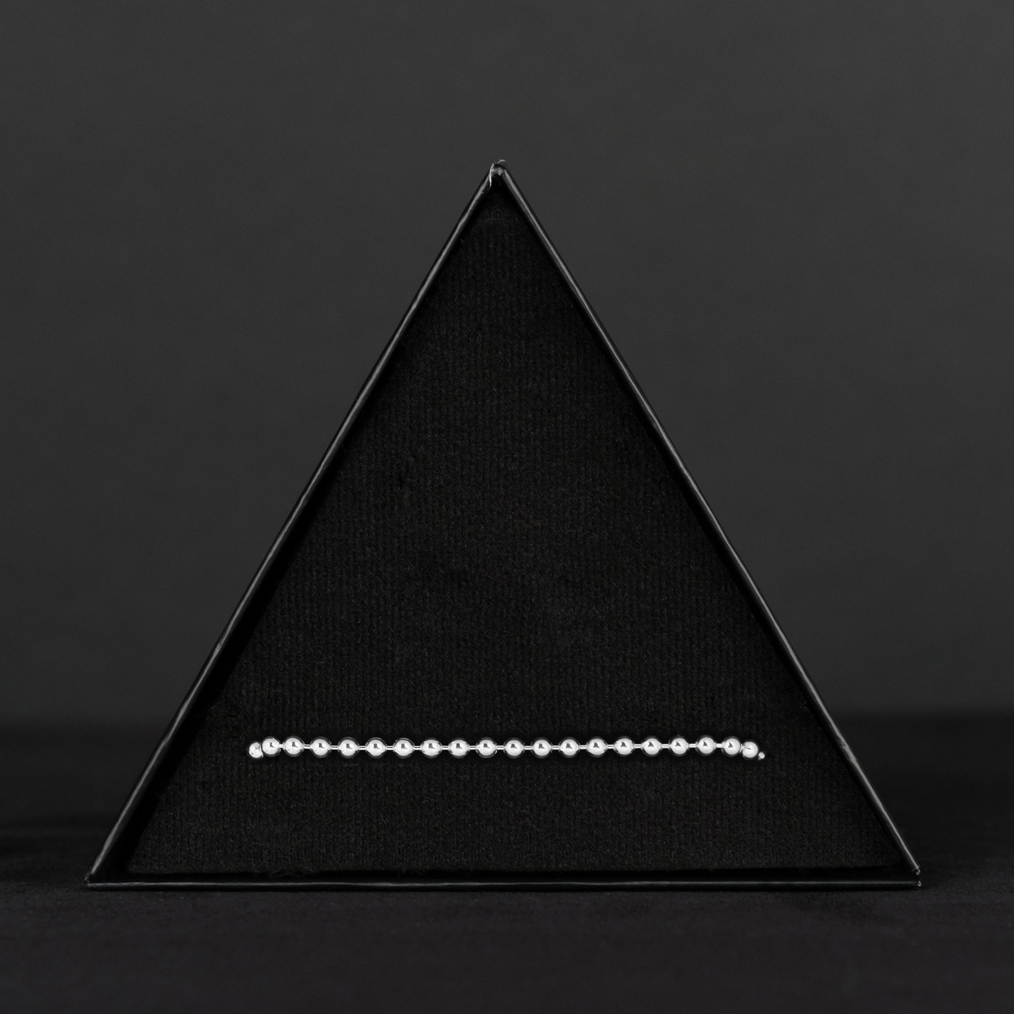 3mm Beads (Silver) Bracelet