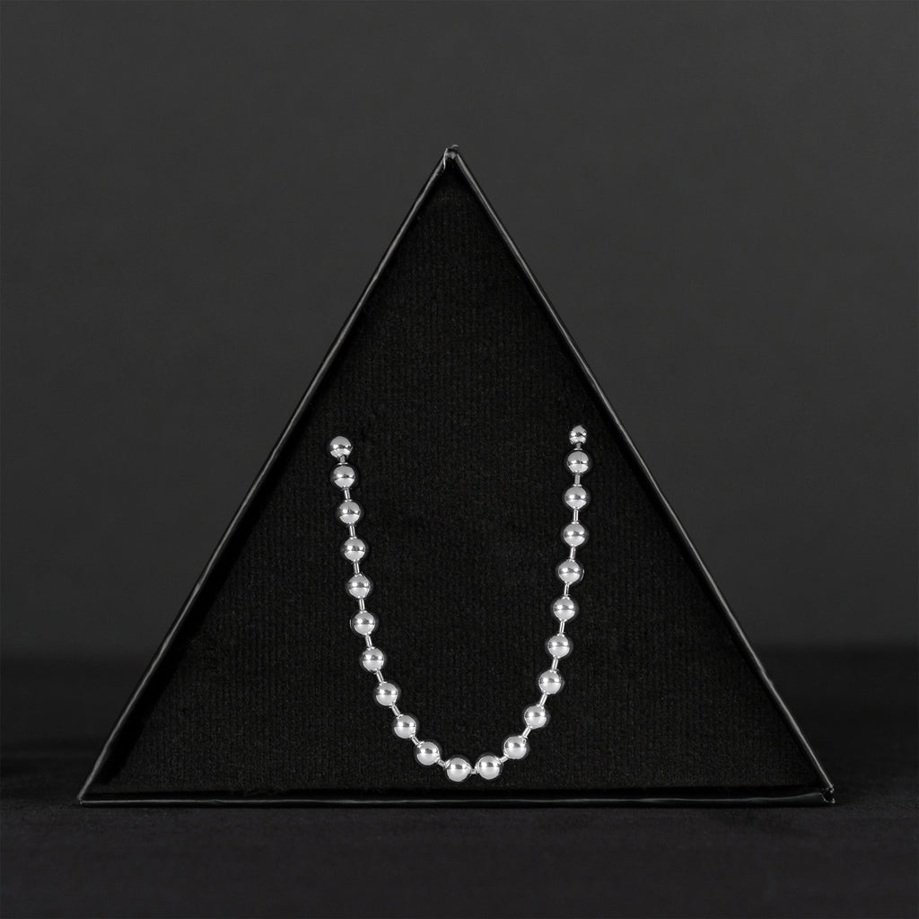 4mm Balls (Silver) Chain