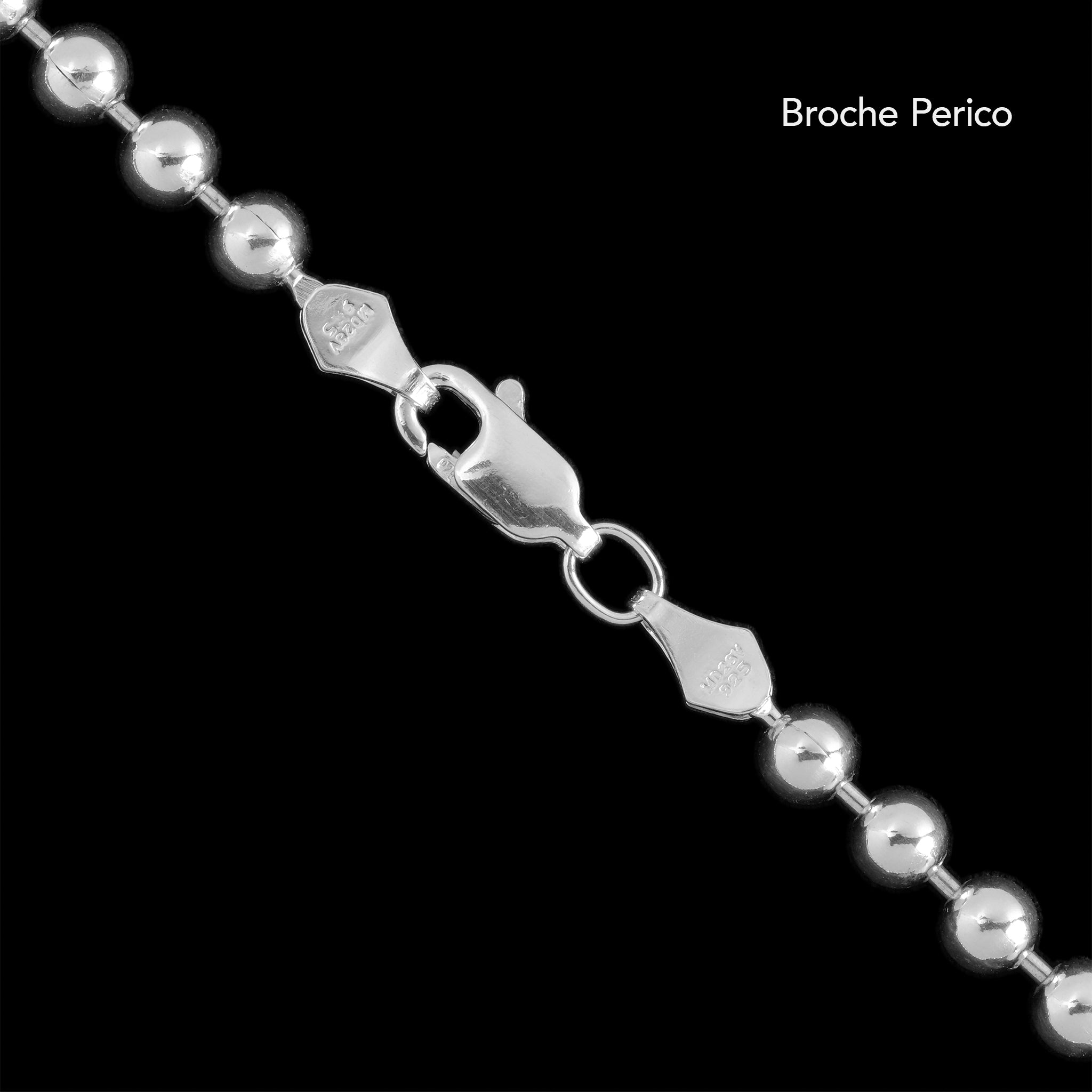 4mm Balls (Silver) Chain