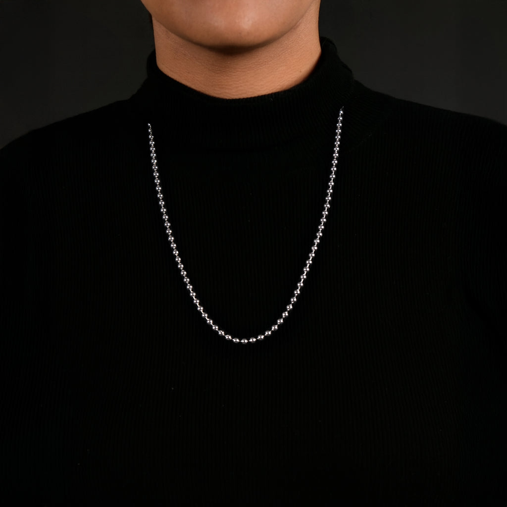 4mm Balls (Silver) Chain