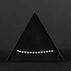 4mm Beads (Silver) Bracelet
