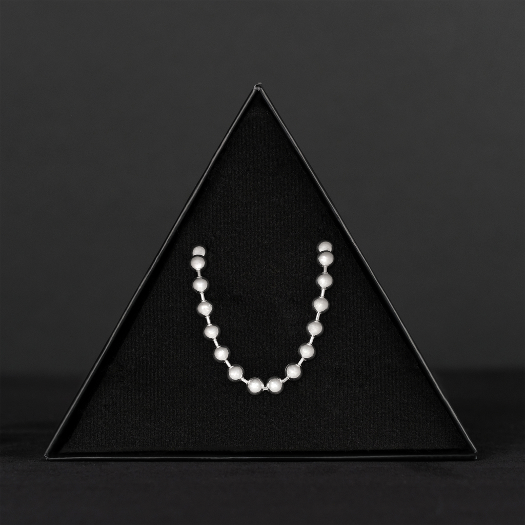 5mm Beads (Silver) Chain