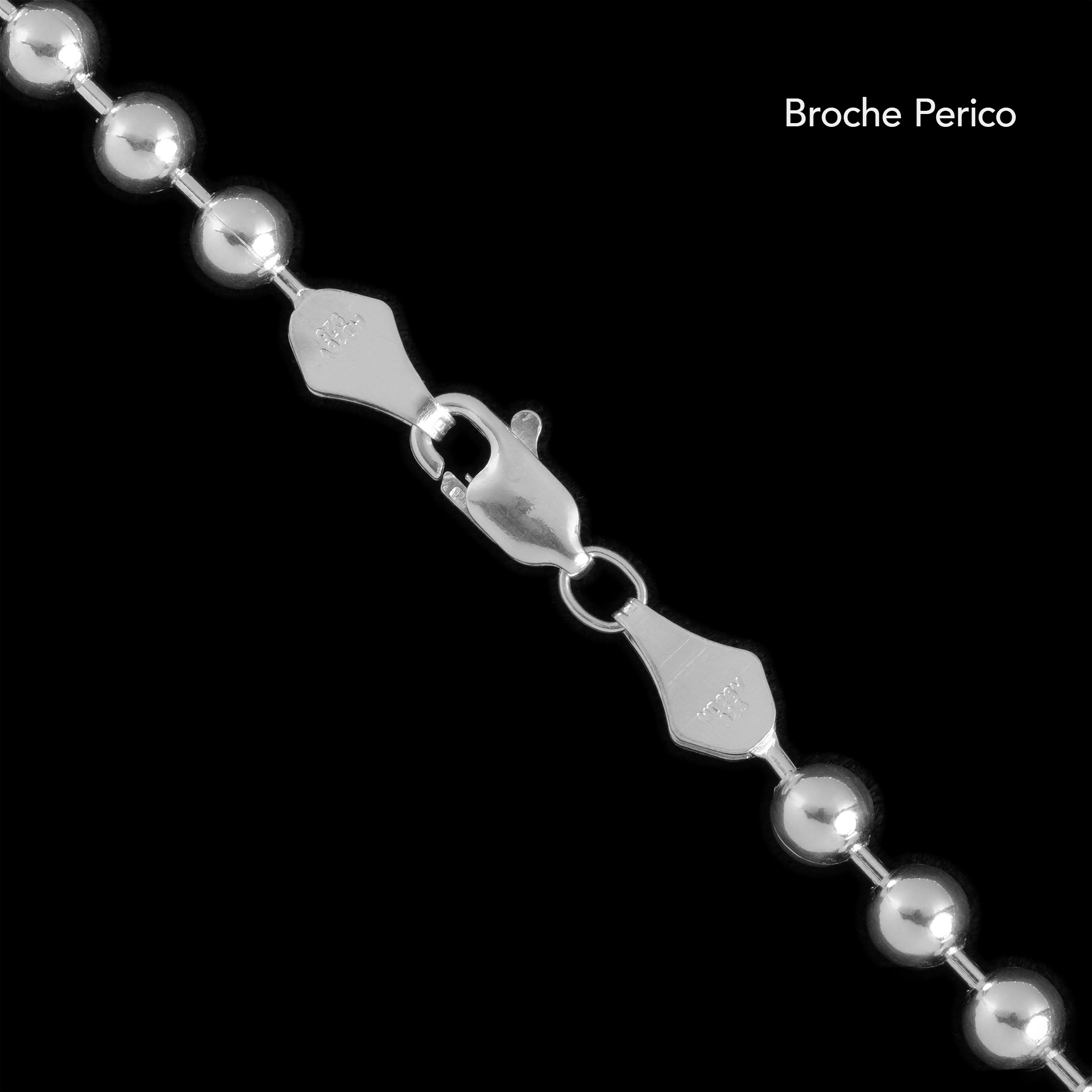 5mm Beads (Silver) Chain