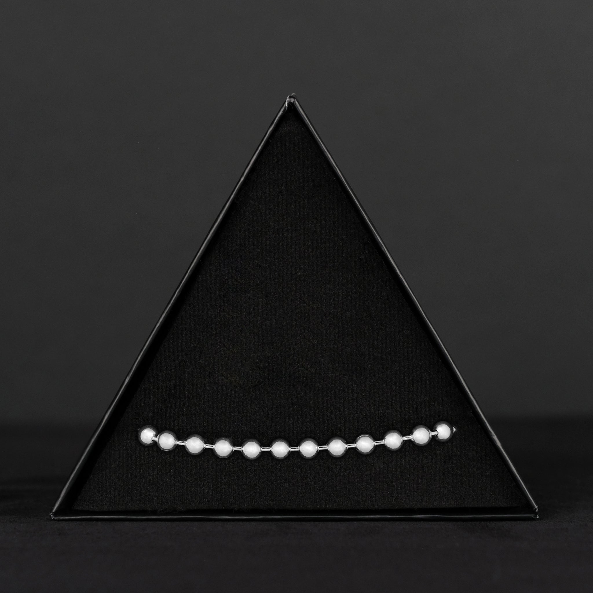 5mm Beads (Silver) Bracelet