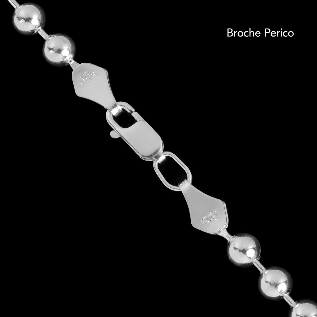 5mm Beads (Silver) Bracelet