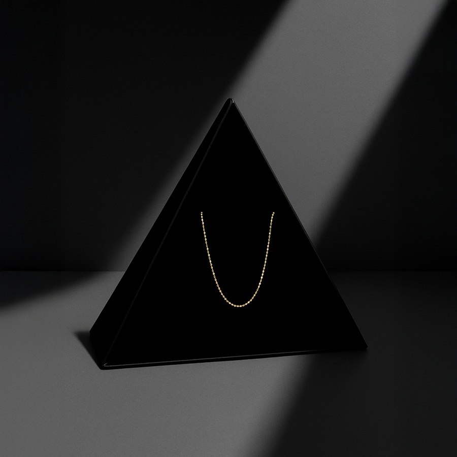 10K (Solid Gold) Ball Chain