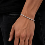 Figaro 3X1 2.5mm (Solid Gold) Chain
