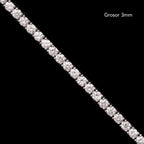Figaro 3X1 2.5mm (Solid Gold) Chain