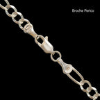 Figaro 3X1 Open 4mm (Solid Gold) Chain