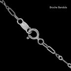 Figaro 0x1 1.5 mm (Silver) Chain