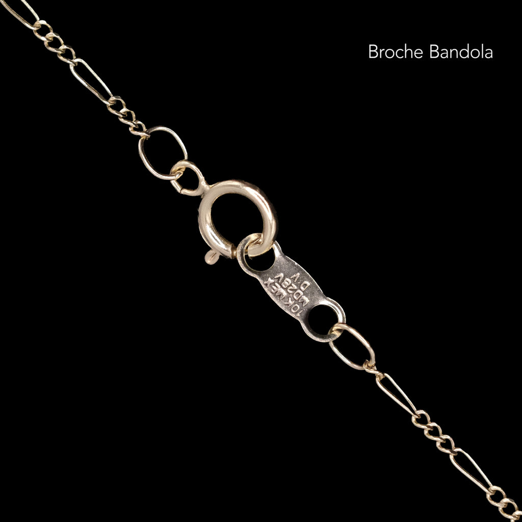 Figaro 3X1 2.5mm (Solid Gold) Chain