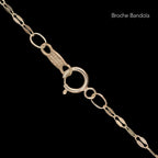 Figaro 3X1 2.5mm (Solid Gold) Chain
