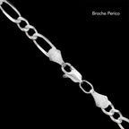 Figaro Zegrinada 3X1 5mm (Silver) Chain