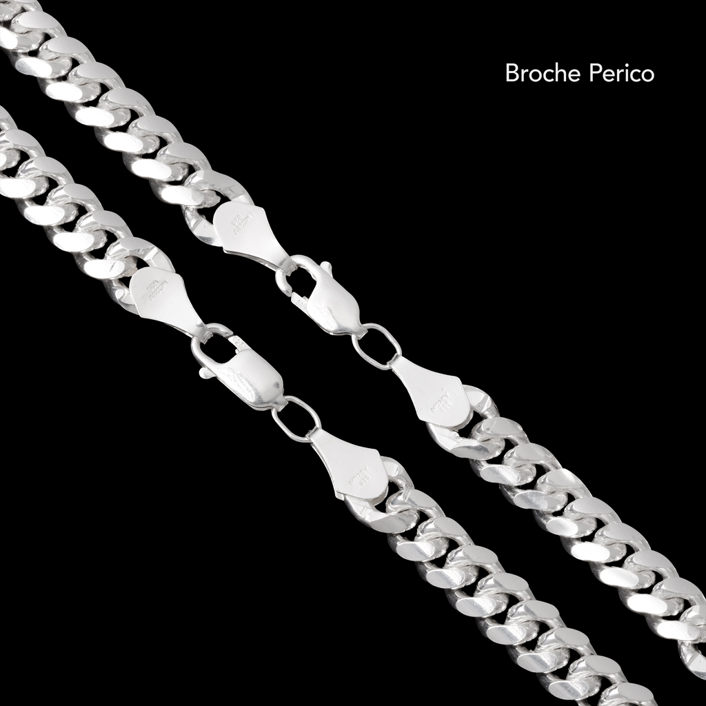 Set Cuban Link 8mm (Plata)