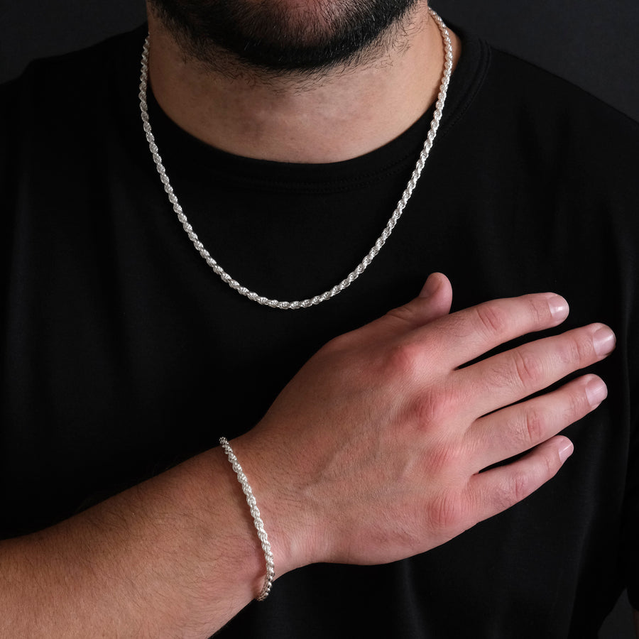 Set Rope 4mm (Silver)