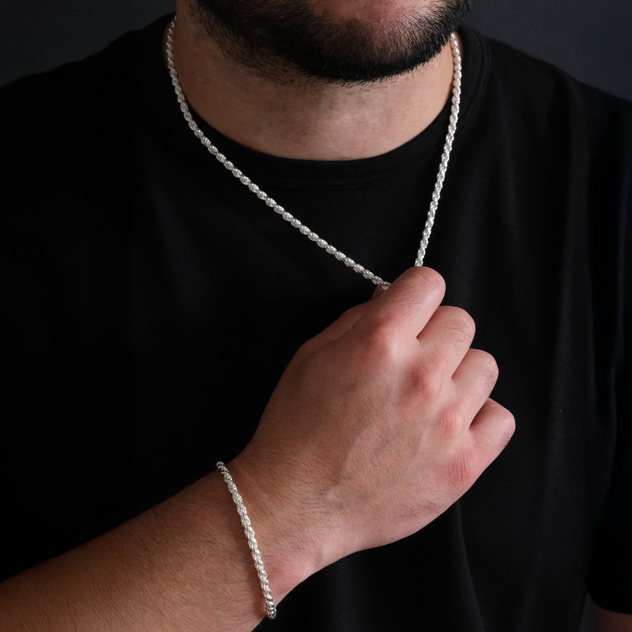 Set Rope 4mm (Silver)