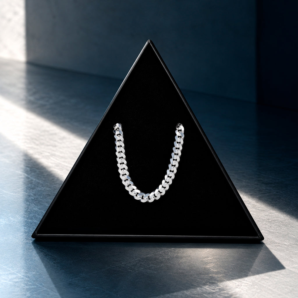 5mm Silver Cuban Link Chain