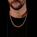 Solid Gold 8mm Cuban Link Chain