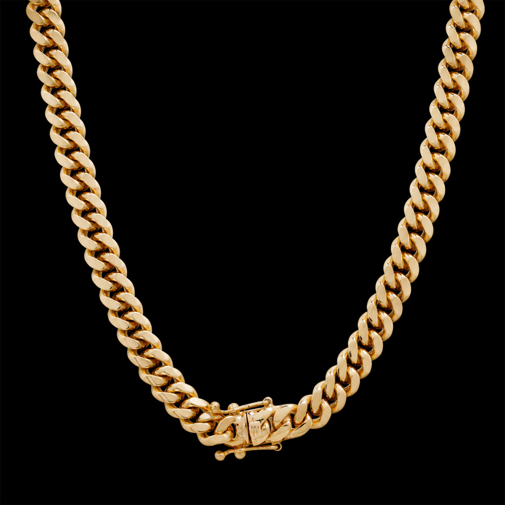 Cuban Link 8mm (Solid Gold) Chain
