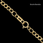 2mm Solid Gold Curb Chain