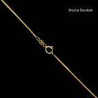 Figaro 3X1 2.5mm (Solid Gold) Chain