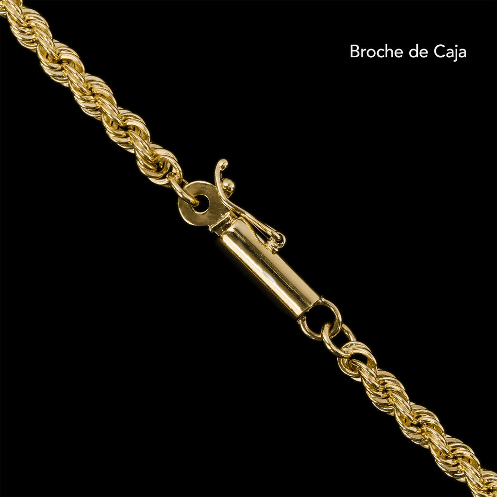 4mm Twist (Solid Gold) Chain