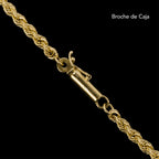 4mm Twist (Solid Gold) Chain
