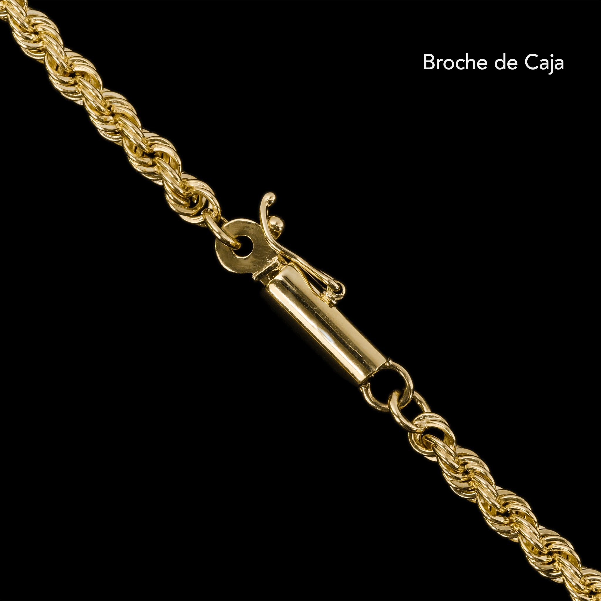 4mm Twist (Solid Gold) Chain